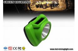China CREE led Mining Cap Lights , Underground Cap Lamps rechargeable lithium ion battery supplier