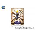 Anime Design 3D Lenticular Poster Printing / Customized 3D Lenticular Wall Art