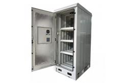 China Double Door 24U Outdoor Telecom Enclosures IP55 Anti Theft supplier
