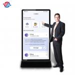 Large Format 75 Inch Indoor Digital Signage Display Logo Print for sale