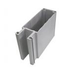 High Quality CNC Machined Heat Insulation White 6063 T5 Aluminum Window Frame Profiles