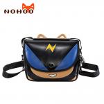 Nohoo new product nursery school neoprene and PU shoulder children backpack