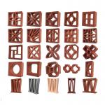 200mm Decorative Terracotta Bricks Exterior Hollow Clay Brick Abrasion Proof for sale