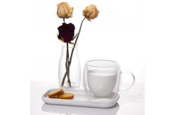 China ODM Double Wall Glass Insulated Coffee Glasses 6oz 8oz 10oz 12oz supplier