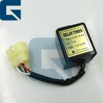 Hydraulic 21N4-00762 21N400762 24V Time Relay For R210-7 R220-7 Excavator Electric Parts for sale