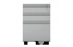 China 3 Drawer Mobile Metal File Cabinet With Lock supplier