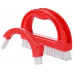 2.1in Red Joint Tile Scrub Brush ‎3.5inch Flat Shape Grout Cleaning for sale