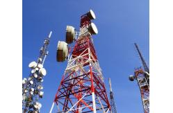 China Four-Column Angle Steel Tower With Lightning Protection Device supplier
