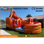 Waterproof Giant Outdoor Inflatable Hurricane Water Slide With Digital Printing for sale
