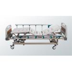 Three Function 3 Crank Manual Hospital Bed Detachable Easy Cleaning for sale