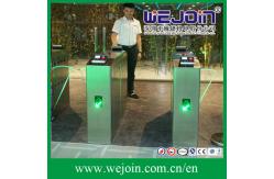 China Intelligent Flap Barrier with 304 Stainless Steel Housing and Bidirectional Passing supplier