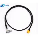 12V DC Red Epic Power Cable Male XT60 To LEMO Right Angle Female 6 Pin for sale