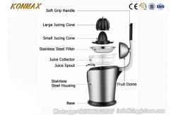 China Low Noise CE ROHS GS Electric Citrus Juicer Squeezer Masticating Machine supplier
