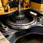 PC56-7 SK60-8 Excavator Spare Parts Swing Bearing Slewing Ring Bearings Compatible with Komatsu PC56-7 Equipment for sale