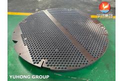 China Customized Carbon Steel Baffle Plate Support Plate For Heat Exchanger supplier