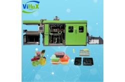 China Fully Automatic Plastic Cake Box Making Machine Plastic Lunch Box Making Machinery
 supplier
