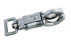 China Zinc Alloy Metal Panic Snap Hook Quick Spring Release Swivel Bolt Snap supplier