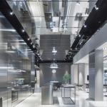 Customizable Stainless Steel Ceiling Grids For Retail Displays for sale