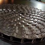 Precision Forged Pin Chains Power Transmission Chains For Industrial Machinery for sale