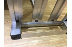 China Silver Sturdy Stackable Metal Pallets  Logistics Supermarket Use supplier