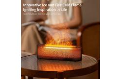 China Lava Flame Simulation Aromatherapy Diffuser Humidifier With Atmosphere Light supplier
