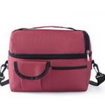 Factory price portable  Reusable  bicycle cooler lunch bag  Insulated shoulder bag  Lunch  bag for food delivery for sale