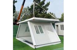 China Customizable Folding Container House With Steel Structure And EPS Sandwich Panel supplier