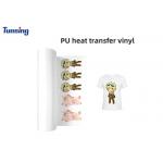 White Eco Solvent Heat Transfer Vinyl Printable Pu For Fabric Textile