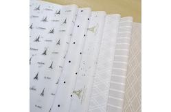 China Eco Friendly 50*75cm Custom Logo Printed Tissue Paper For Packing Clothes supplier
