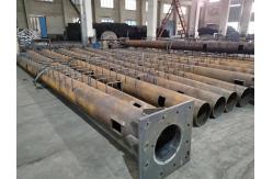 China Q355 12 Sides Polygonal High Mast Tower 4.0mm - 20.0mm Thick supplier