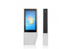 China 3600W 4000cd/m2 FHD 55 Interactive Touch Screen Kiosk supplier