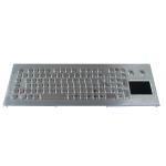 Industrial Waterproof keyboard with Integrated touchpad for Kiosk