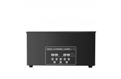 China Black Titanium 22 Liter Ultrasonic Cleaner 480W Ultrasonic Cleaning Unit Multi Frequency Adjustable supplier
