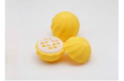 China 7g Plastic Empty Lipstick Tube Twist Open Ball Shaped Container Pipe supplier