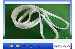 China Polyester Flat Webbing Sling Web Sling Lifting Sling With 100mm Eye supplier