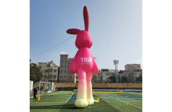 China Giant Inflatable Rabbit Inflatable Rabbit Cartoon Inflatable Bunny For Art supplier