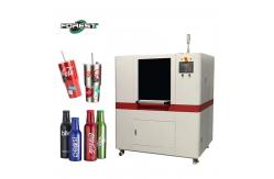 China ODM Digital UV Printer Length 350mm For Cylinder And Conical Bottles supplier