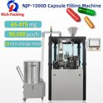 NJP 1500D Capsule Filling Machine Automatic Pharmaceutical Capacity 90000 Pcs/H for sale