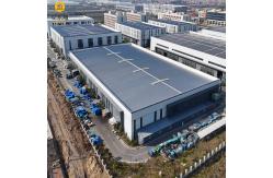 China Modern Galvanized Steel Frame Building Construction With High Weather Resistance supplier