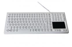 China EN55022  122 Keys Silicone Medical Keyboard ROHS IP68 Waterproof supplier