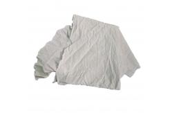 China 50Cm Strong Absorbency 25kg/Bale White Cotton Rags supplier