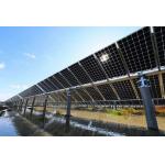 Custom Single Axis Solar Tracker Ground Solar Panel Mounting Tracker System for sale
