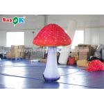 Amazing 2m Oxford Cloth Giant Inflatable Mushroom For Stage Decoration for sale