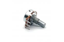 China 70N Single Gang Potentiometer 16mm 5k Potentiometer With On Off Switch supplier
