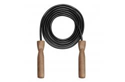 China 2.8m Speed Adjustable Smooth Wood Handle Jump Rope 150g supplier