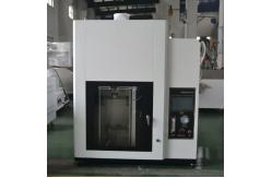 China ISO 6722 Fire Testing Equipment Automotive Single Wire Cable Tilting Combustion Tester supplier