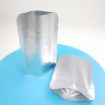 Custom Resealable Heat Seal AL Material NO Zipper Doypack Sealer Aluminium Foil Bags Stand Up Pouch Alcohol Liquid Bags for sale