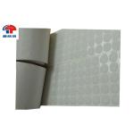 Circle Hook And Loop Coins Roll , Printing glued Removable Adhesive Dots 5/8 for sale