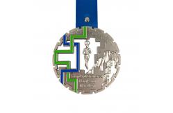 China Precision Engraved Plating All Marathon Medals With Custom Design supplier