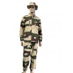 Ripstop French Military Tactical Uniform F1 Style with TC 65/35 Fabric Material for sale